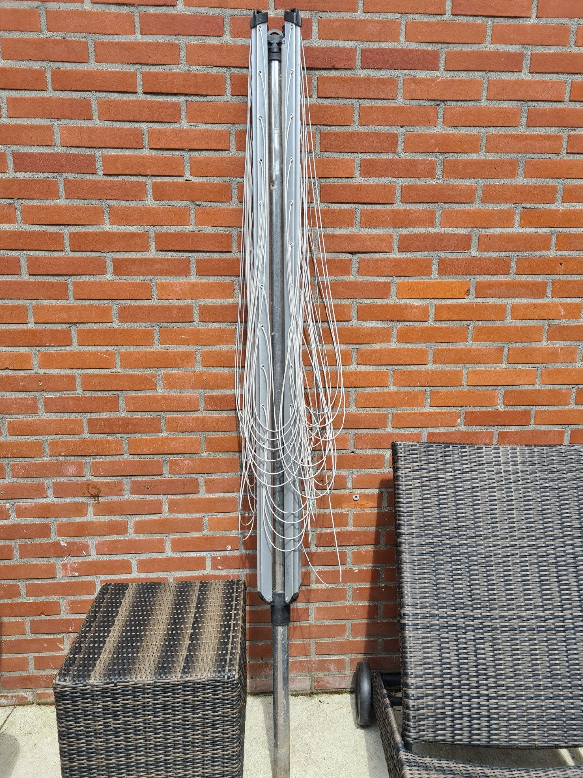 Brabantia topspinner 60m droogmolen, Ophalen, Zo goed als nieuw, Droogmolen