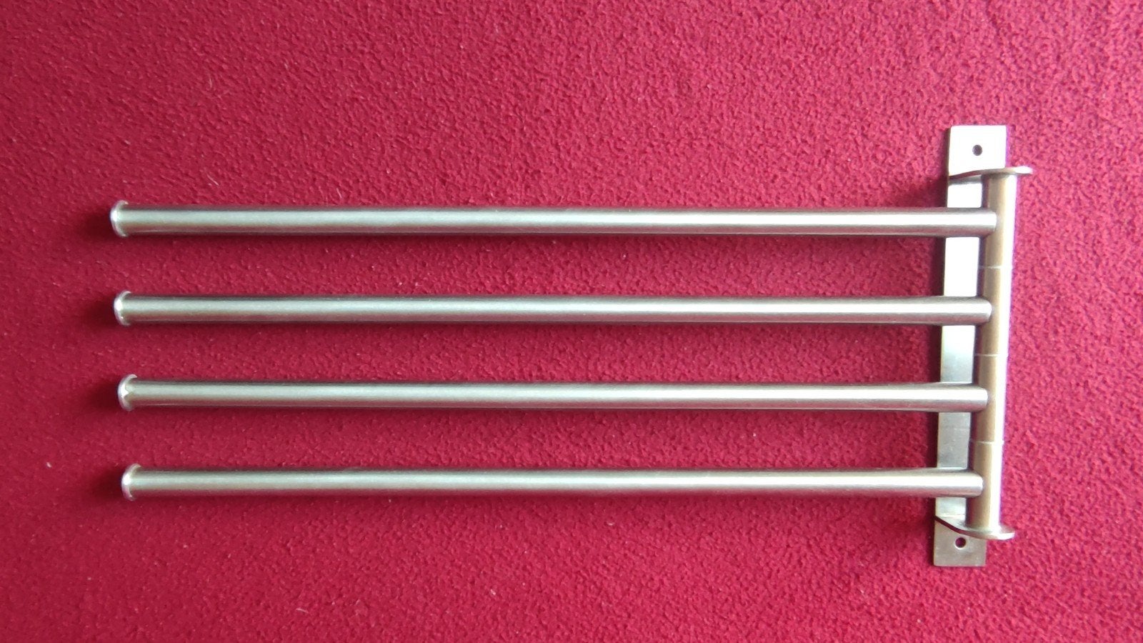 IKEA Grundtal handdoekenrek - RVS - lengte 48cm, Ophalen of Verzenden, Zo goed als nieuw, Handdoekenrek