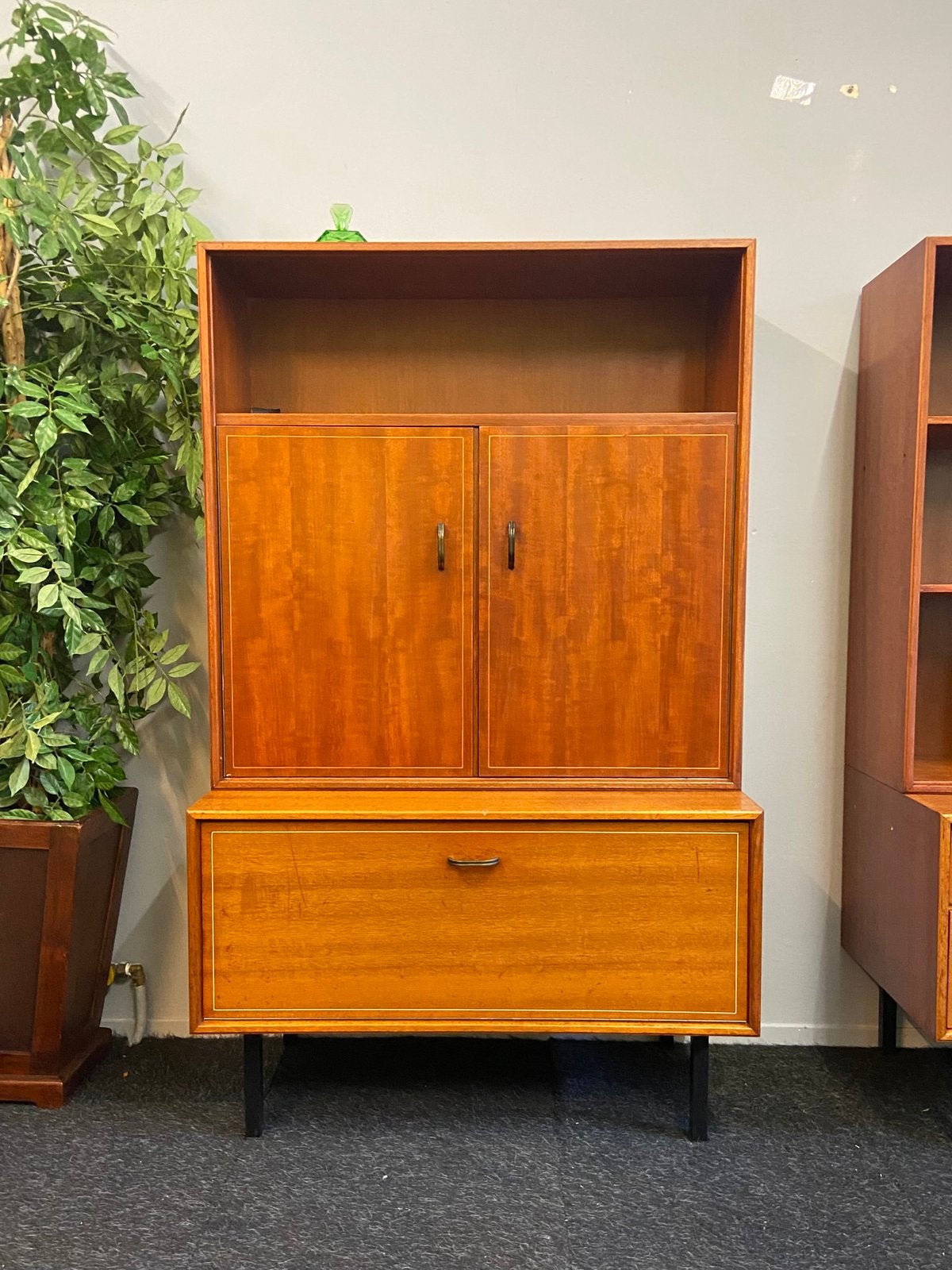 Vintage Formule meubelen kastje wandkast retro jaren 50/60, Ophalen, Gebruikt, Met deur(en), 100 tot 150 cm