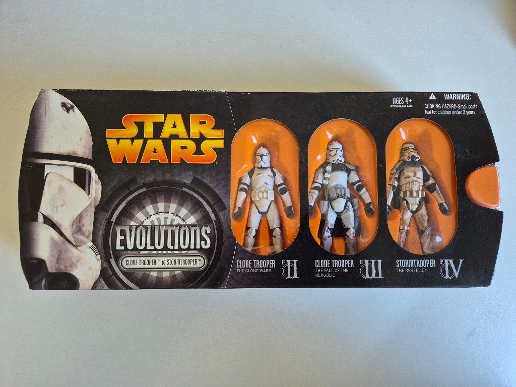 Star Wars ROTS Evolutions Clone Trooper to Stormtroper I, Verzamelen, Star Wars, Ophalen of Verzenden, Nieuw, Actiefiguurtje