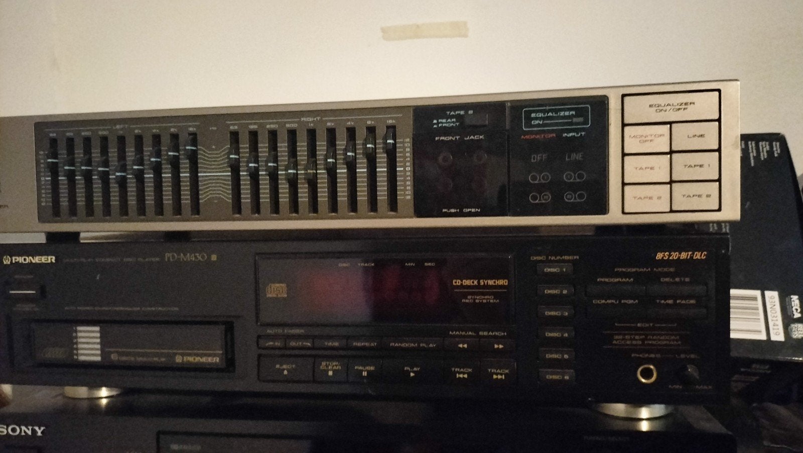 Te koop Akai equalizer, Ophalen of Verzenden, Gebruikt