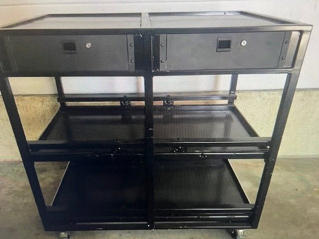 Flightcase - Metalen Transportkarren, Ophalen, Gebruikt, Overige instrumenten, Flightcase