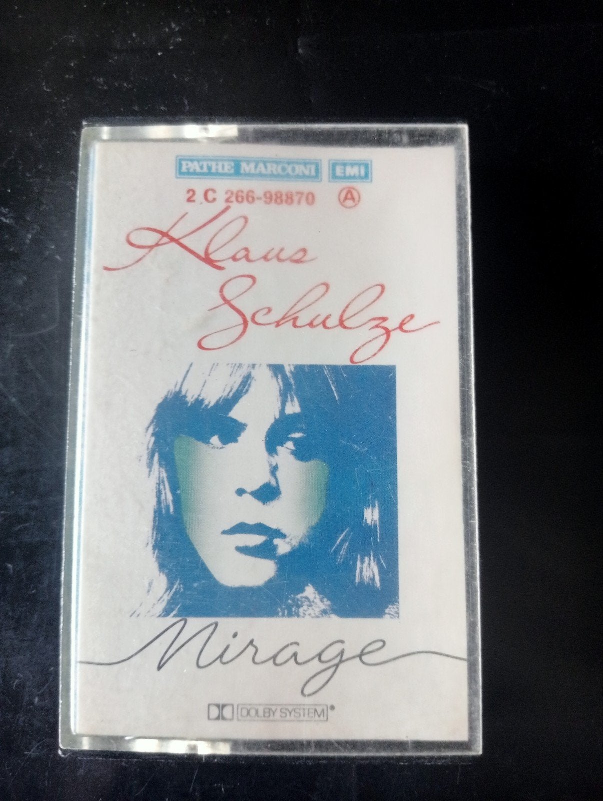 Klaus Schulze - Mirage (Cassette, 1977), Cd's en Dvd's, Gebruikt, Overige genres, 1 bandje, Ophalen of Verzenden