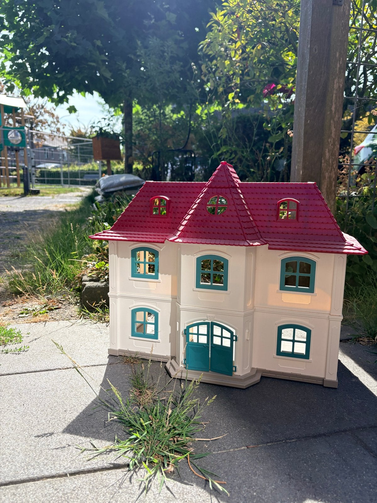 Grote Schleich set: Paardenstal, huis en veel figuren, Ophalen, Gebruikt, Jongen of Meisje