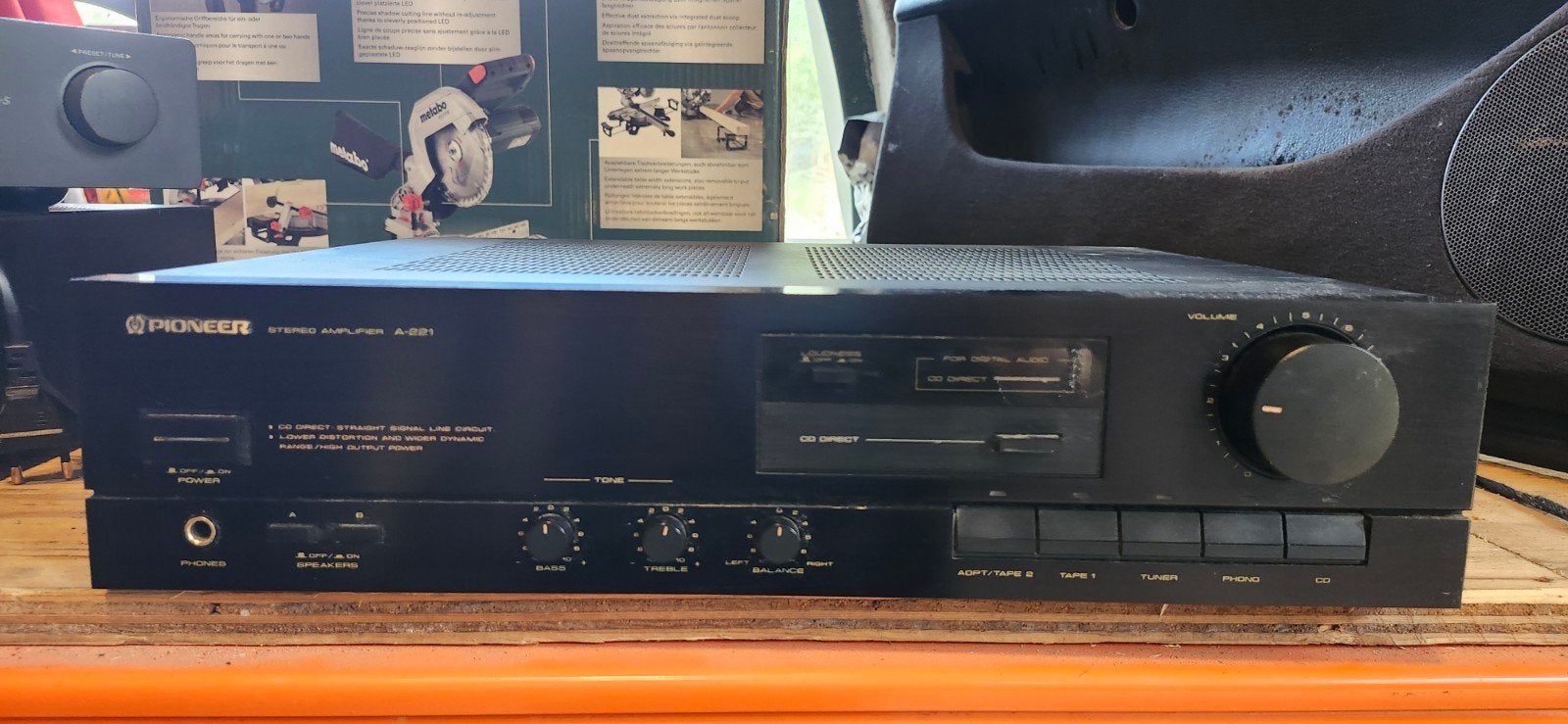 2x oude pioneer versterkers, Ophalen, Gebruikt