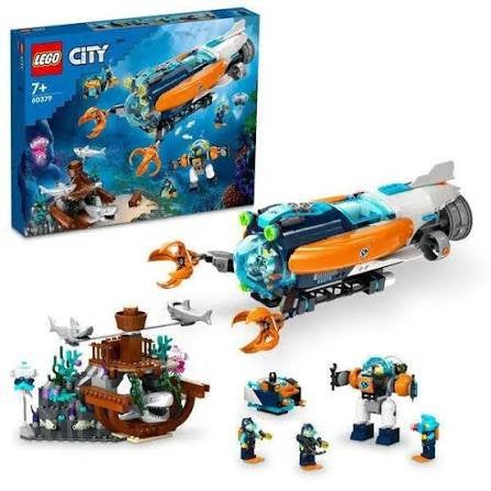 Lego 60379 explorer duikboot NIEUW ONGEOPEND onderzeeër, Ophalen of Verzenden, Nieuw