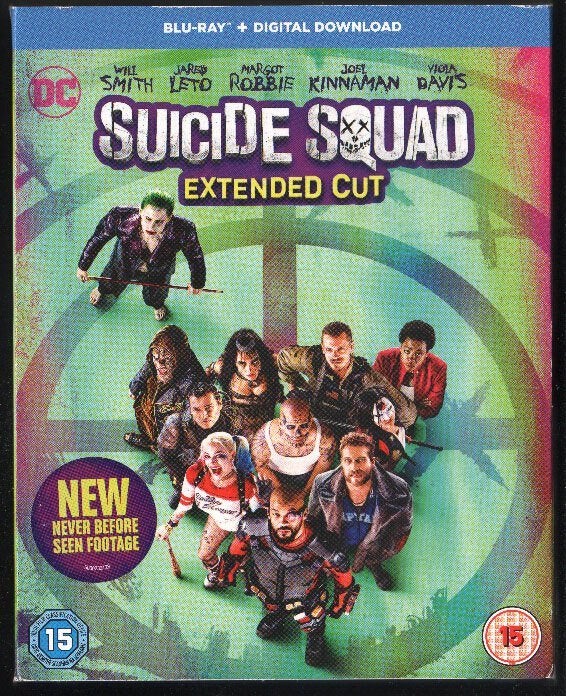 Suicide Squad, SLIPCOVER. Blu-ray. UK subs!, Cd's en Dvd's, Blu-ray, Zo goed als nieuw, Actie, Ophalen of Verzenden