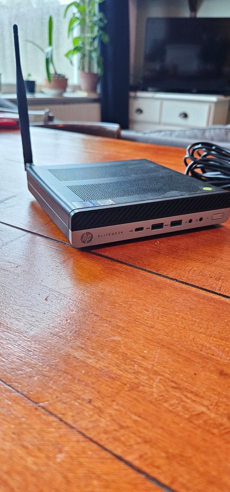 HP EliteDesk 800 G3 Mini - i3-7100T, 8GB RAM, 256GB SSD, Ophalen of Verzenden