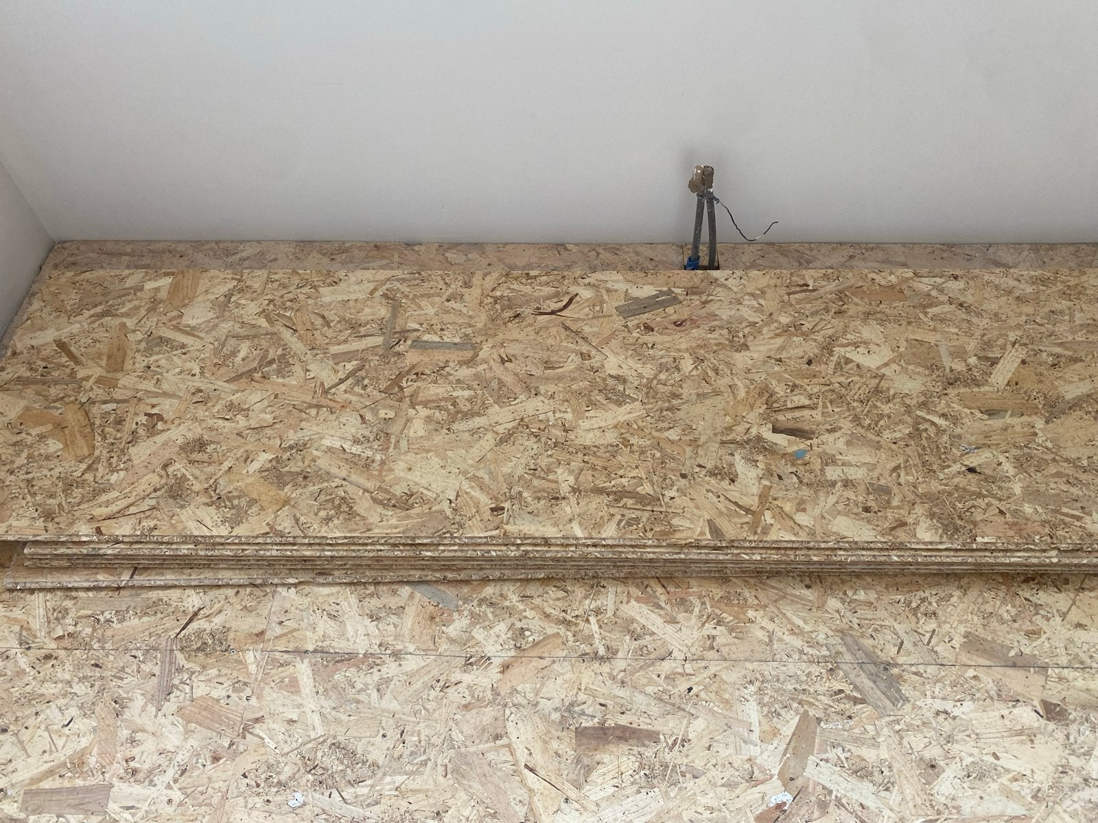 9 OSB platen tong+groef 12mm 59x244cm + reststukken, Ophalen, Zo goed als nieuw, Overige materialen, Minder dan 20 mm
