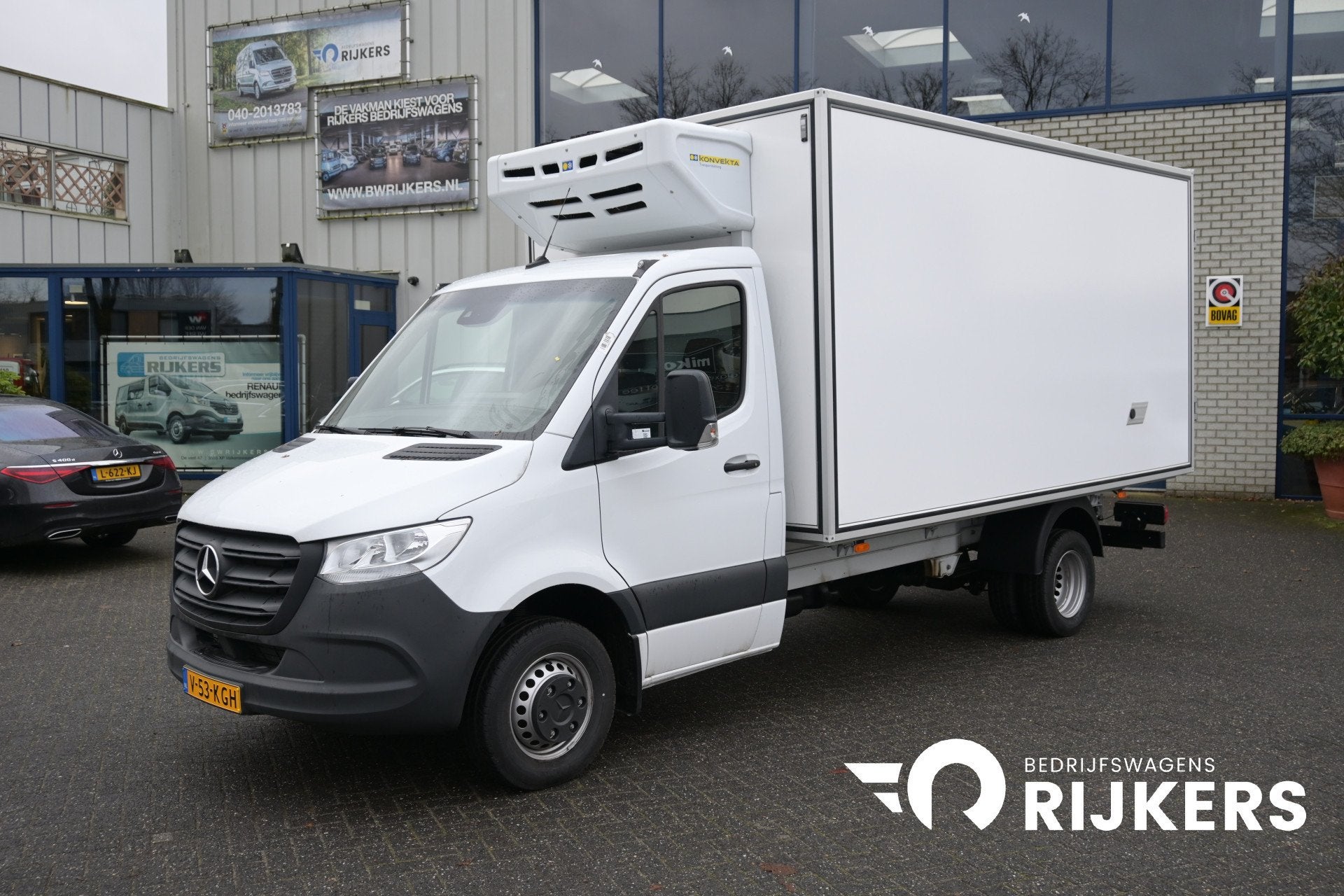 Mercedes-Benz Sprinter 517 CDI L3 Koel Vries Bakwagen Konvek, 12 maanden, Achterwielaandrijving, Gebruikt, Euro 6