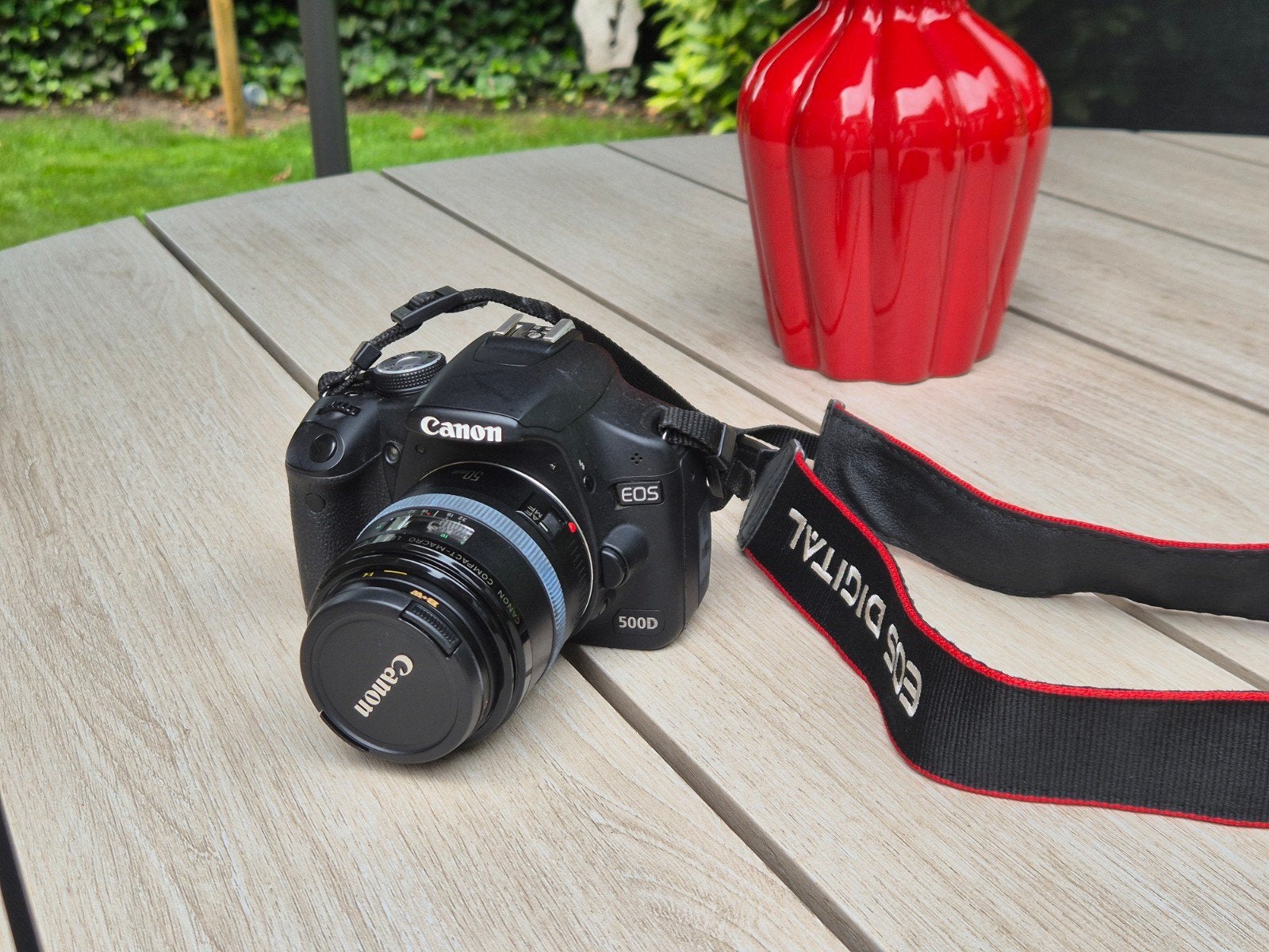 Canon EOS 500D macroset inclusief. 3x lenzen en accessoires, Ophalen, Gebruikt, Spiegelreflex, Canon