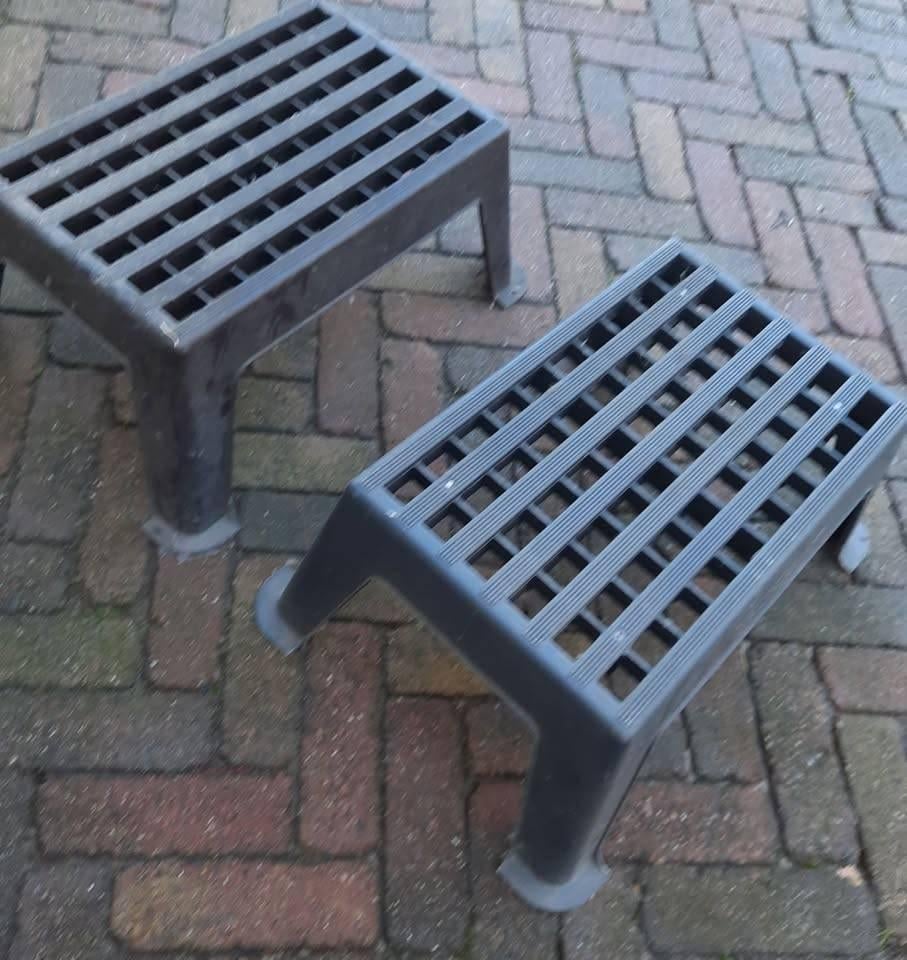 2 Opstapjes, Ophalen, Gebruikt