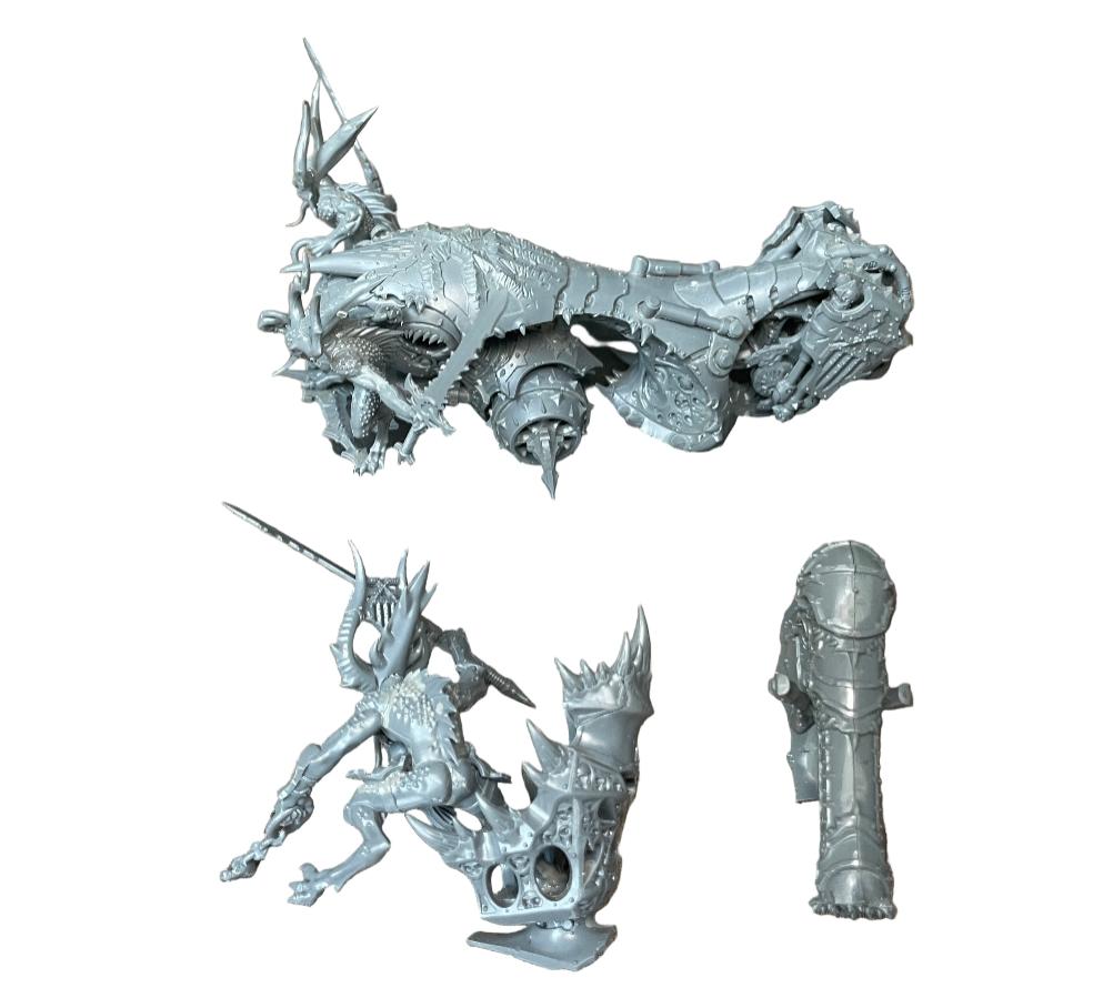 Warhammer Age of Sigmar Khorne Bloodthrone Skull Cannon, ., Warhammer, Ophalen of Verzenden, Zo goed als nieuw