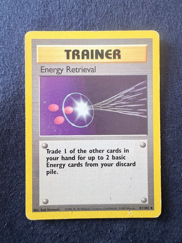 Energy Retrieval - Base 81/102 - Good, Ophalen of Verzenden, Nieuw