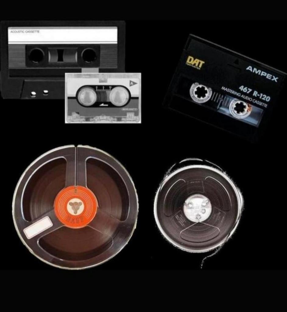 bandrecorder audio tapes digitaliseren HDD DVD CD MP3., Ophalen of Verzenden, Onderdeel, Met banden