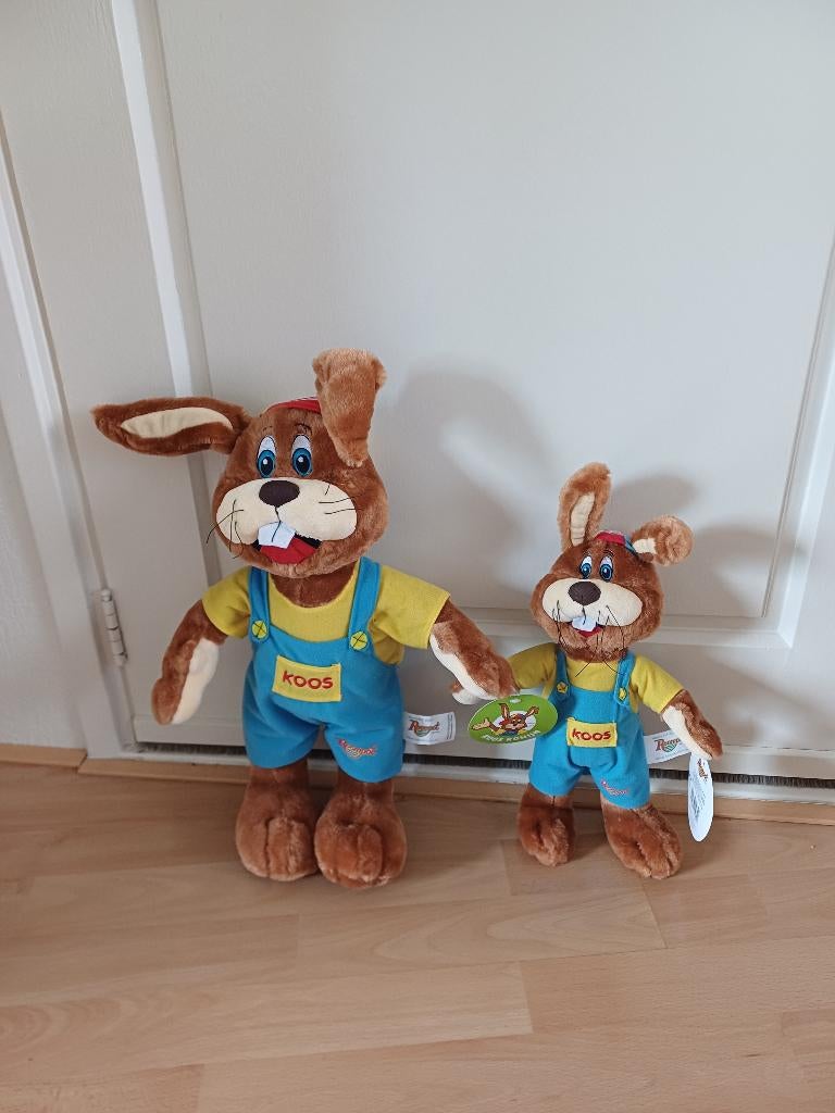 Koos Konijn, Ophalen, Met label, Middelgroot (20 tot 80 cm), Konijn