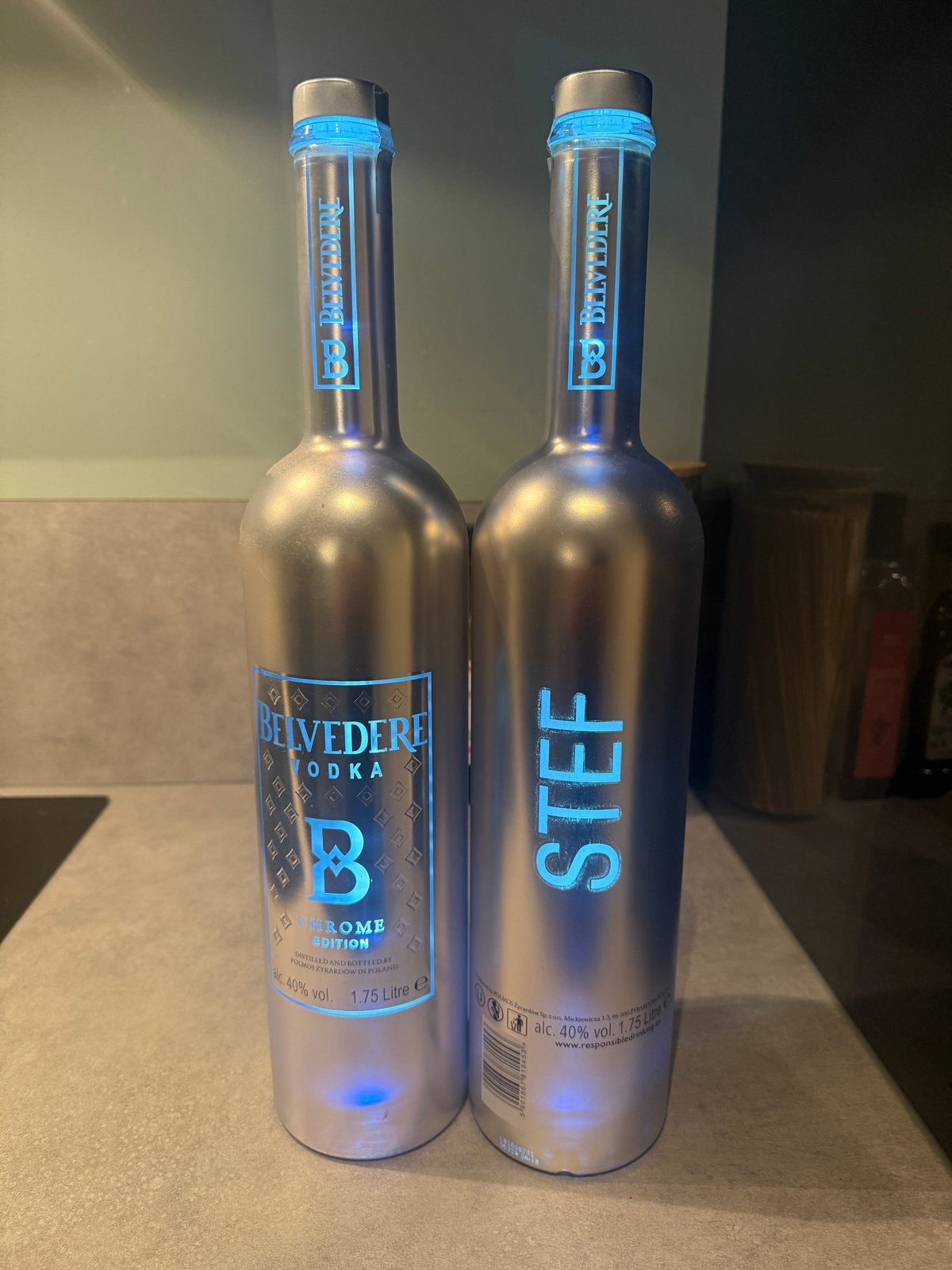 2 x 1,75L belvedere vodka fles gevuld en nog gesealed, Ophalen, Nieuw