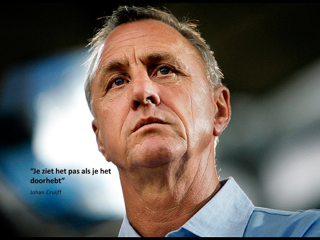 Johan Cruyff horloge te koop???, Ophalen of Verzenden, Zo goed als nieuw, Buitenlandse clubs, Overige typen
