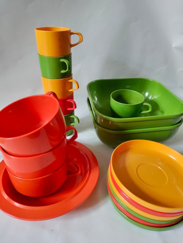 Vintage Mepal set, Caravans en Kamperen, Ophalen of Verzenden, Gebruikt