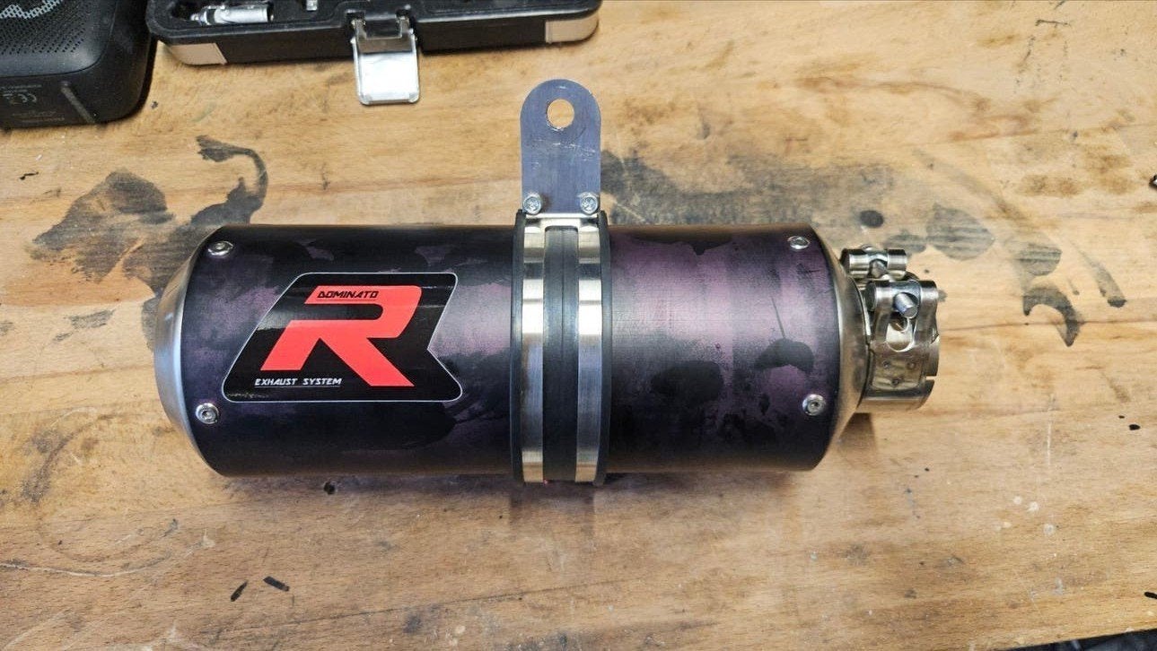 Dominator GP Black demper 51mm + DB Killer, Ophalen of Verzenden