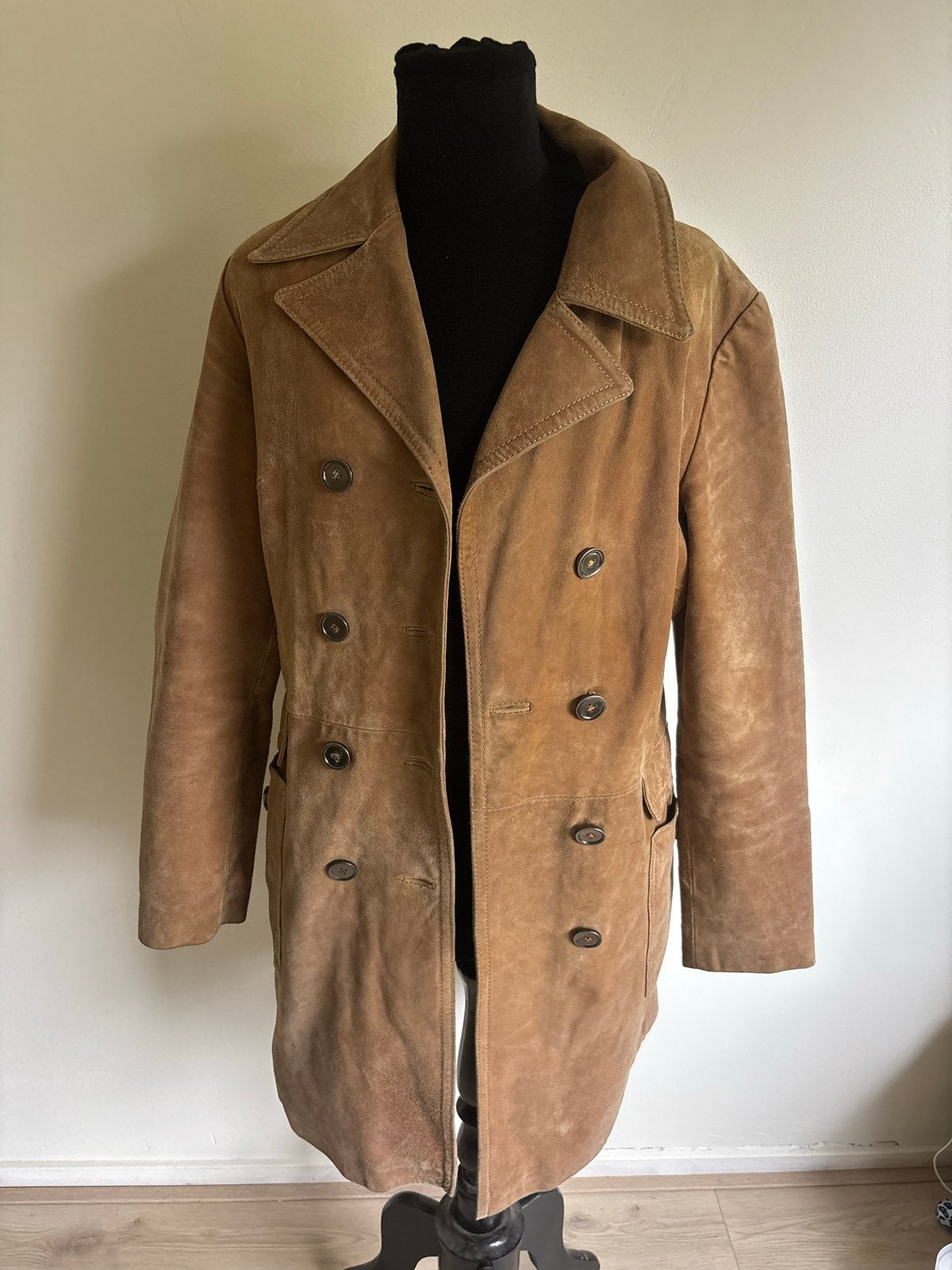 Gipsy Leren Jas Maat XL - Bruin, Ophalen of Verzenden, Gedragen, Maat 46/48 (XL) of groter, Bruin