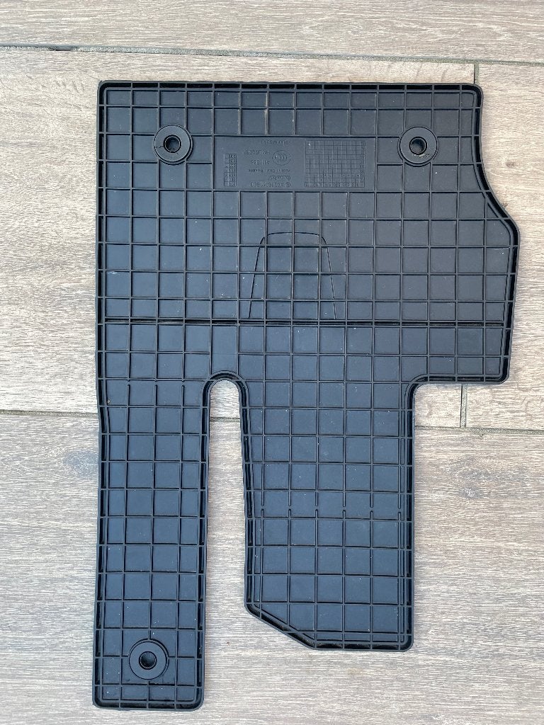 Mercedes w463 rubber vloermatten, Auto-onderdelen, Ophalen, Gebruikt, Mercedes-Benz
