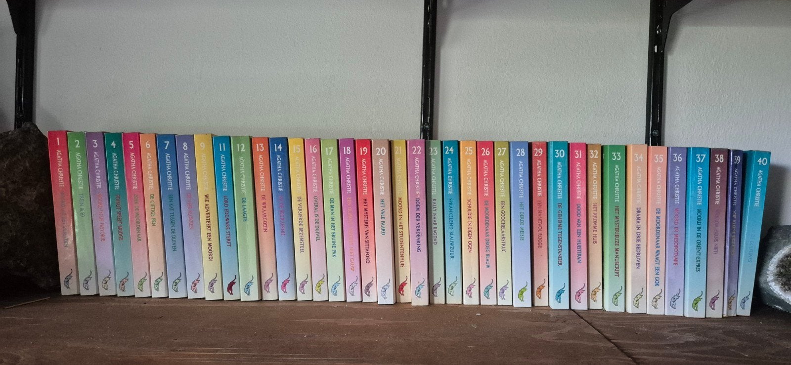 Complete pocketserie Agatha Cristie, Boeken, Ophalen of Verzenden, Gelezen, Agatha Christie