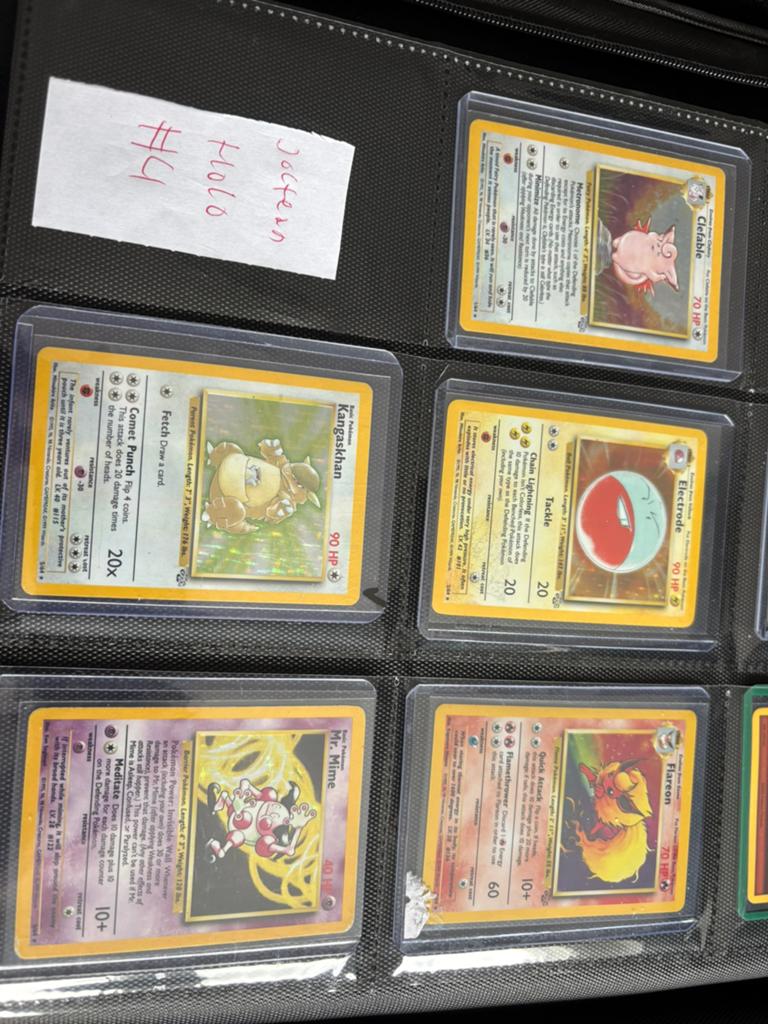 Vintage Pokémon Jungle Master Set, Ophalen of Verzenden, Zo goed als nieuw, Meerdere kaarten