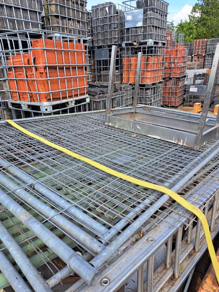 Bouwhekken met betonnen blokken en klemmetjes, Ophalen of Verzenden, 100 cm of meer, 60 cm of meer, Minder dan 35 cm