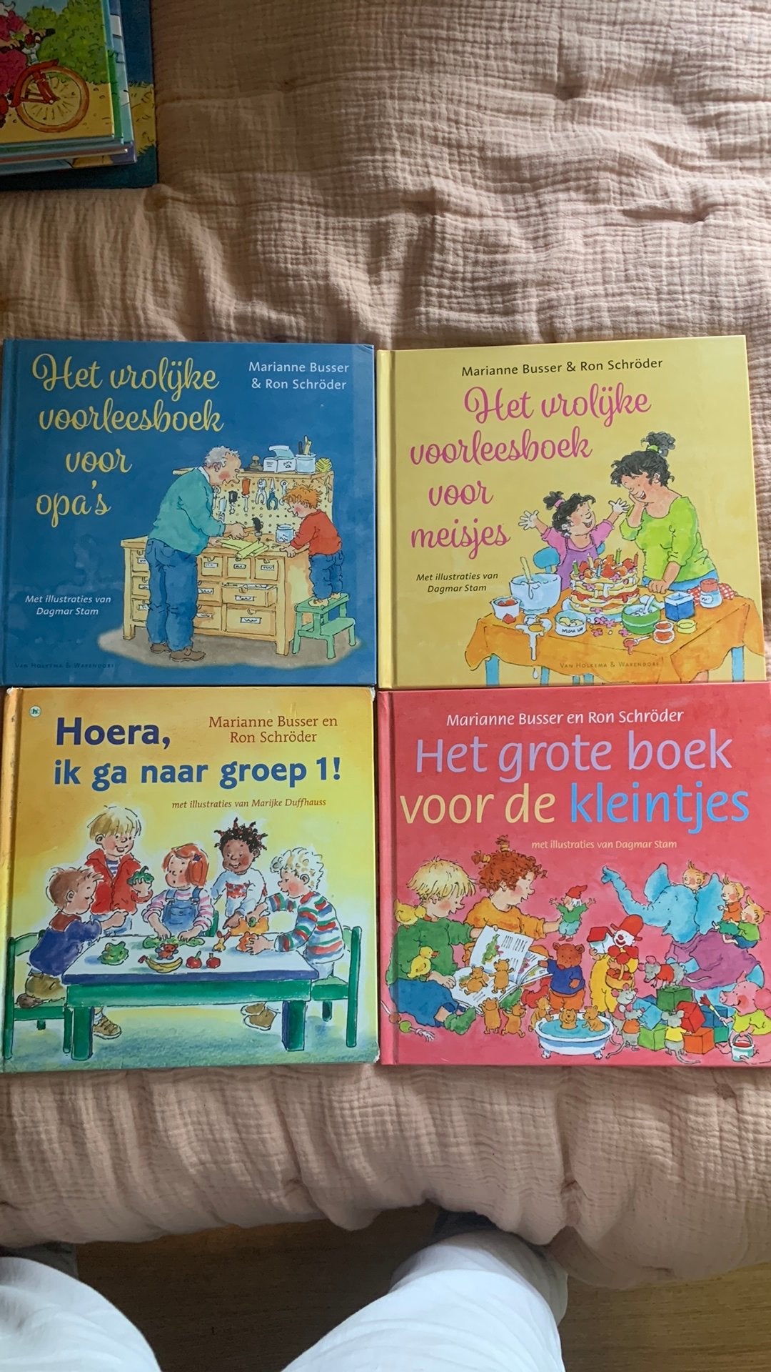 4 gezellige voorleesboeken., Ophalen of Verzenden, Zo goed als nieuw, Fictie algemeen, Voorleesboek