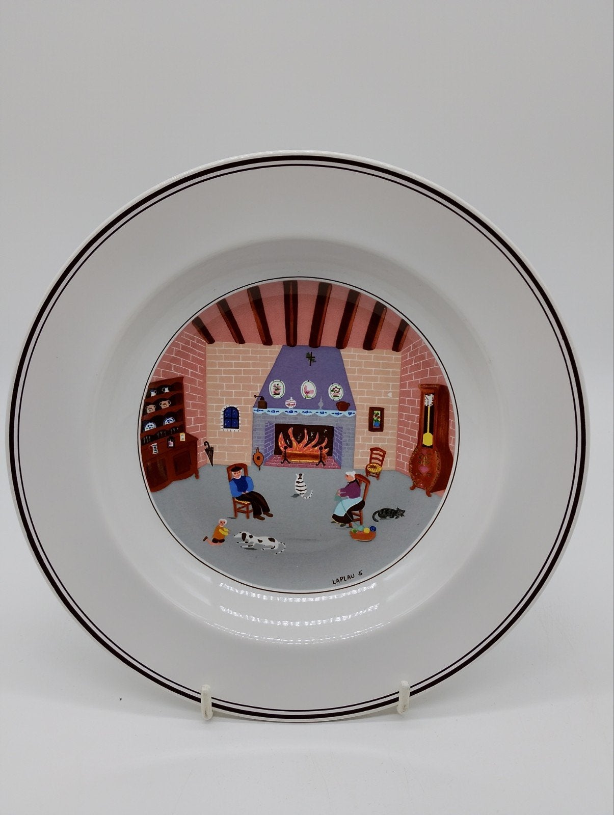 Villeroy & Boch Design Naif –  3 Borden Luxembourg & Germany, Ophalen of Verzenden, Zo goed als nieuw, Overige stijlen, Porselein