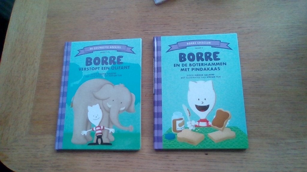 2 Borre Boekjes, Boeken, Ophalen of Verzenden, Zo goed als nieuw, Jeroen Aalbers en Stefan Tijs, Fictie algemeen