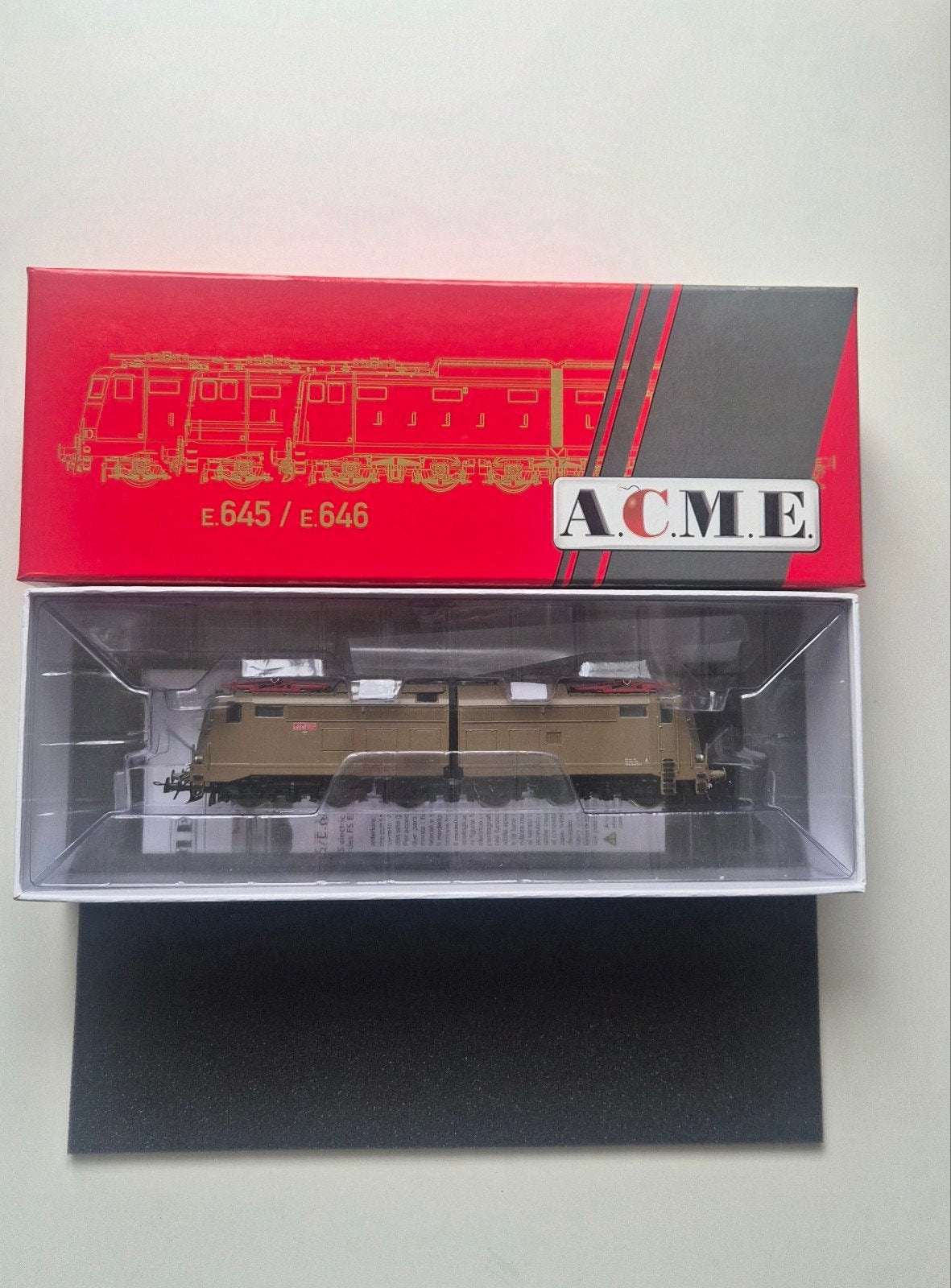 ACME Locomotief E.645/E.646 - Perfecte staat, Ophalen of Verzenden, Zo goed als nieuw, Locomotief, Overige merken