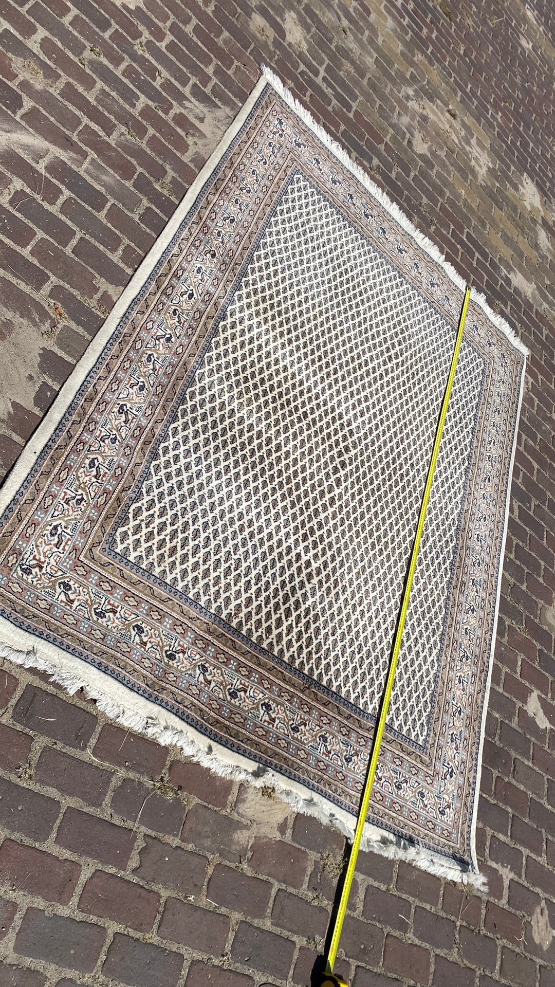 Perzisch tapijt vloer kleed 245x172 cm, Ophalen, Rechthoekig, 200 cm of meer