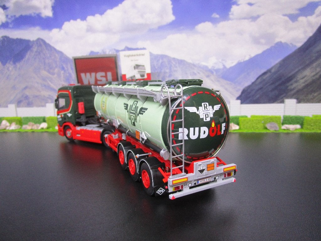 wsi 01-4073 rudolf gmbh scania r highline, Hobby en Vrije tijd, Modelauto's | 1:50, Ophalen, Nieuw, Bus of Vrachtwagen, Wsi