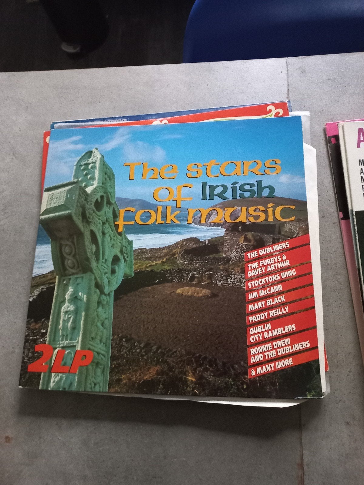 The Stars of Irish Folk Music - 2LP, Gebruikt, Complilatie, Ophalen of Verzenden, 12 inch