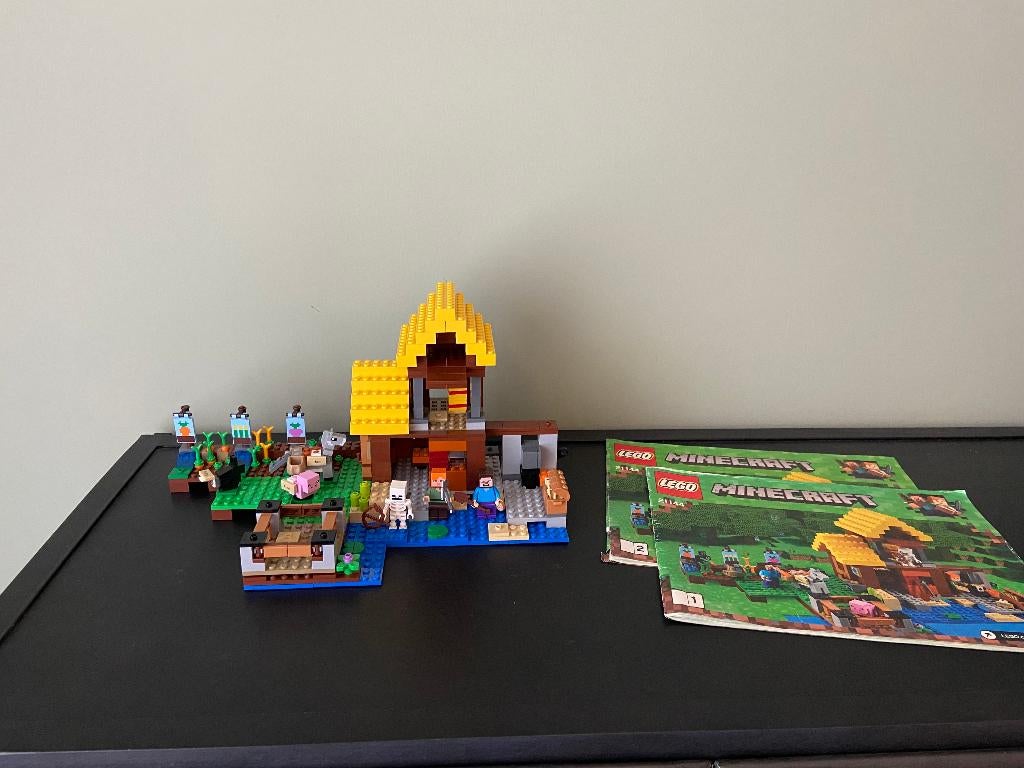 LEGO - 21144 - Minecraft - The Farm Cottage, Minecraft, Lego, Ophalen of Verzenden, Zo goed als nieuw
