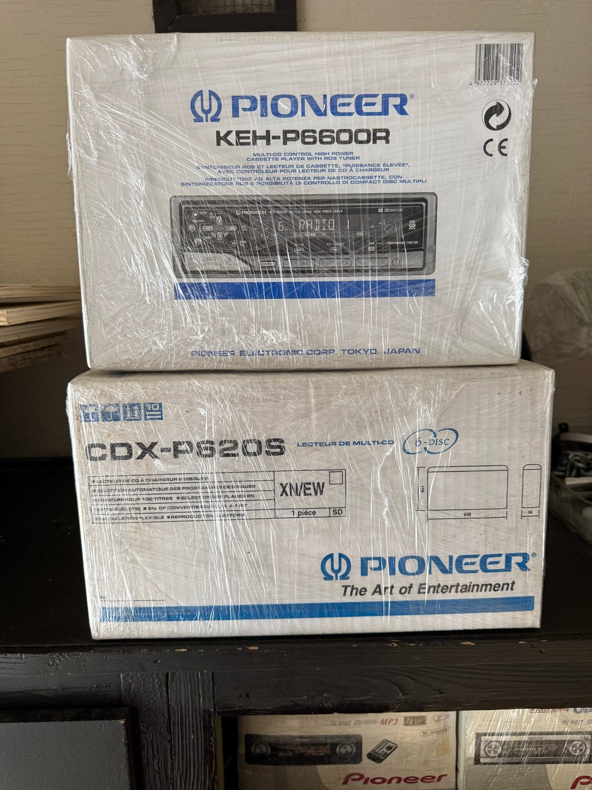 Pioneer KEH-P6600R Autoradio met CDX-P620S CD-wisselaar, Auto diversen, Autoradio's, Ophalen of Verzenden, Zo goed als nieuw