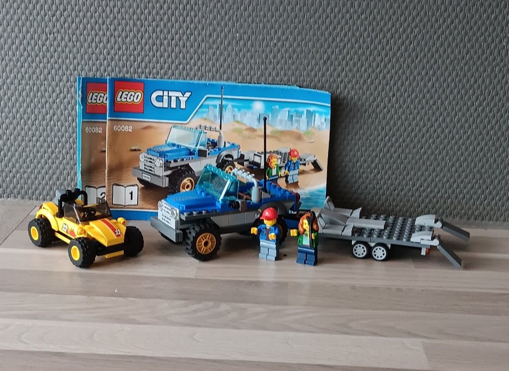 lego strandbuggy 60082, City, Lego, Ophalen of Verzenden, Zo goed als nieuw