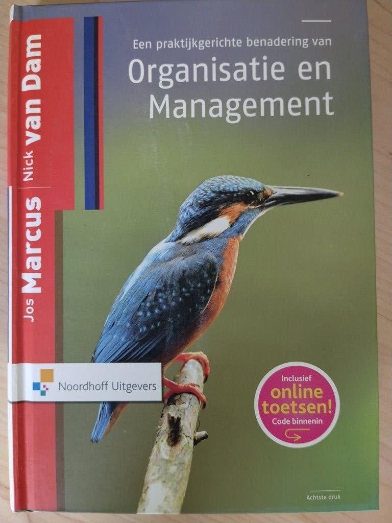 Praktijkgerichte benadering van Org./Mgt. (Marcus & Van Dam), Boeken, Gelezen, Jos Marcus, Nick van Dam, Ophalen of Verzenden