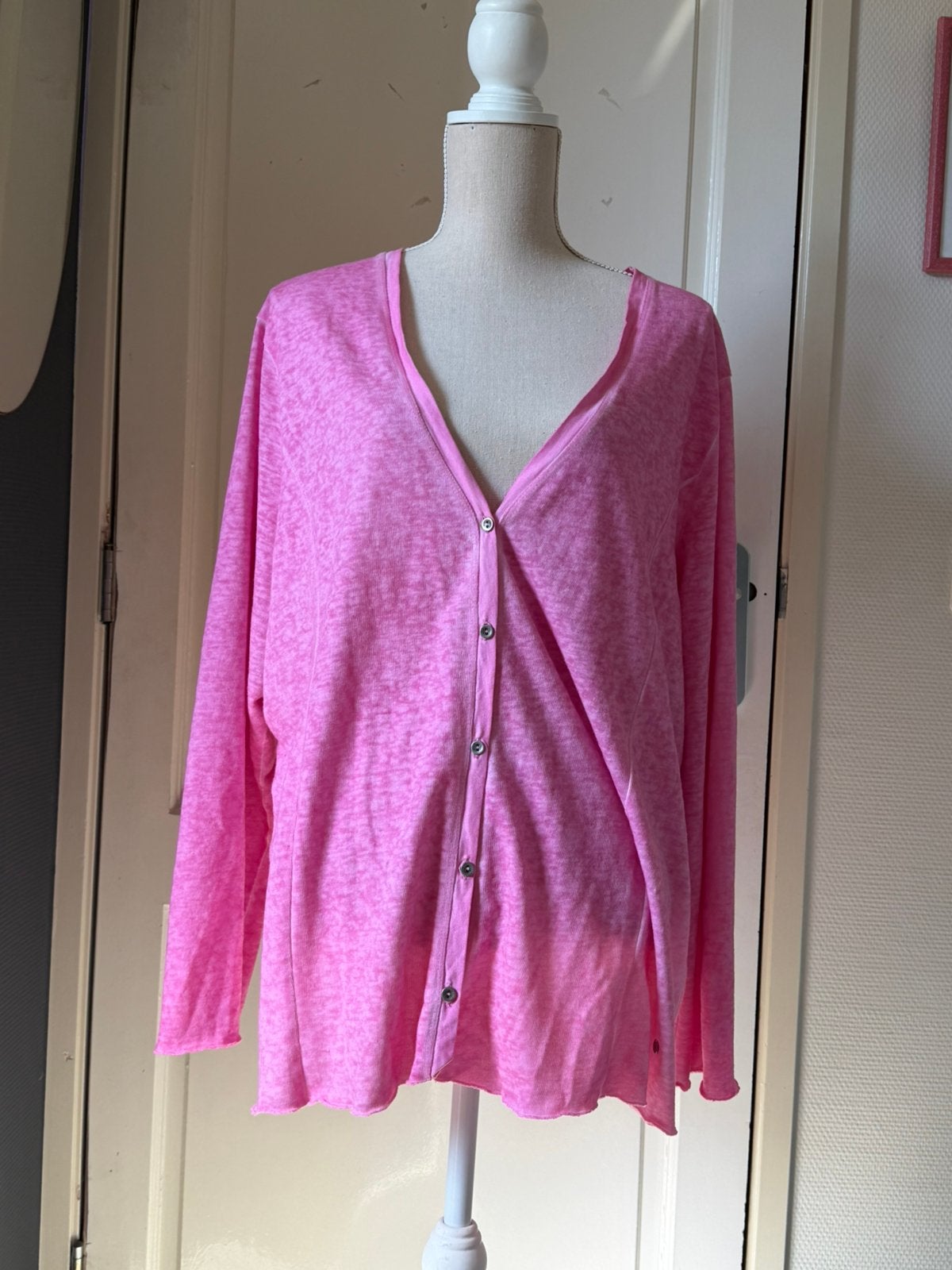 Vest Gina Laura roze maat XXL, Kleding | Dames, Ophalen of Verzenden, Zo goed als nieuw, Maat 46/48 (XL) of groter, Roze