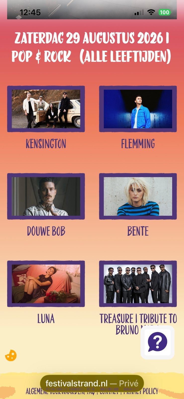 2 kaartjes voor zaterdag (morgen) voor festival Strand, Tickets en Kaartjes, Twee personen