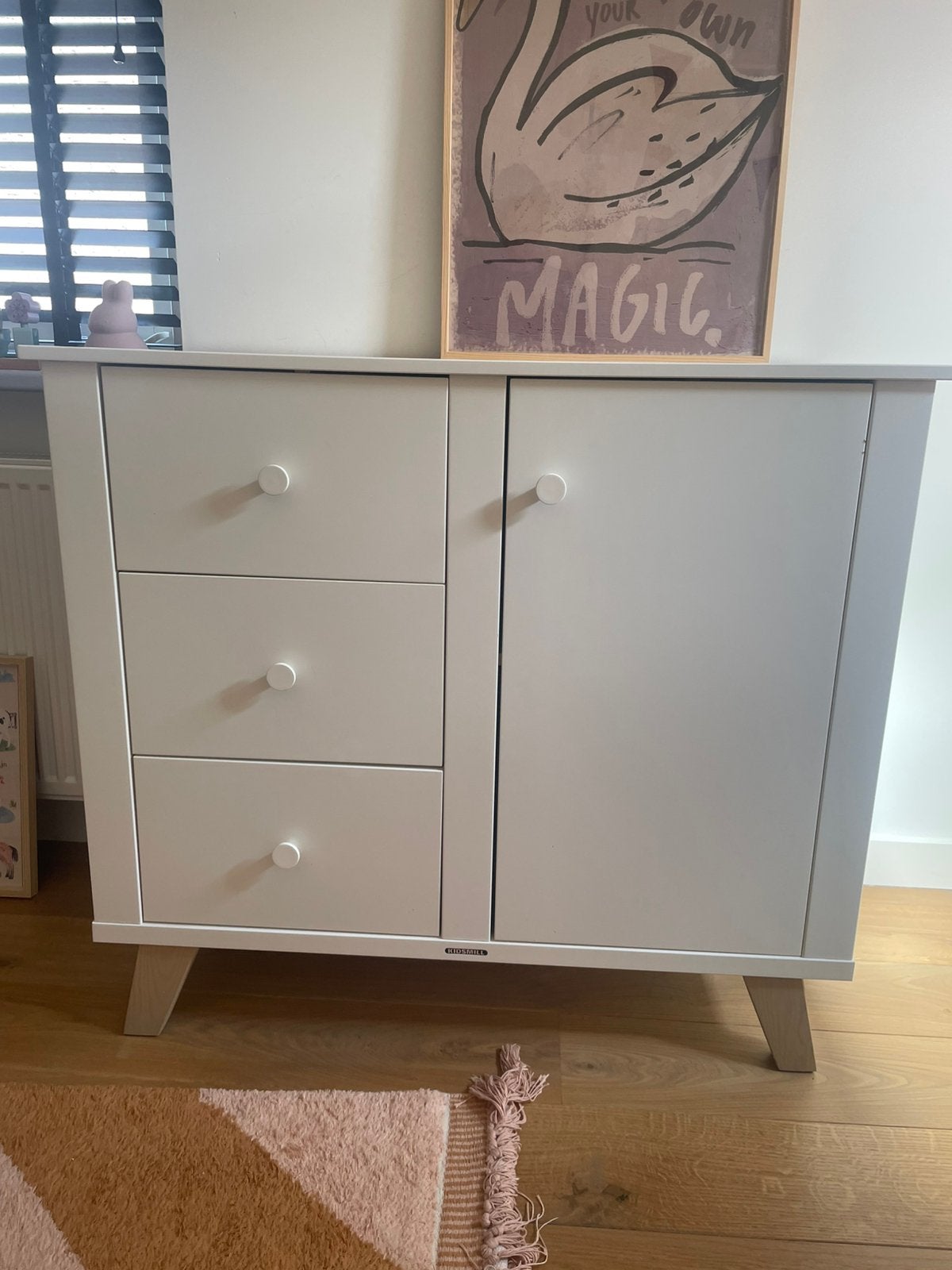 Commode Kidsmill, Ophalen, 50 tot 70 cm, 90 tot 105 cm, 100 cm of meer