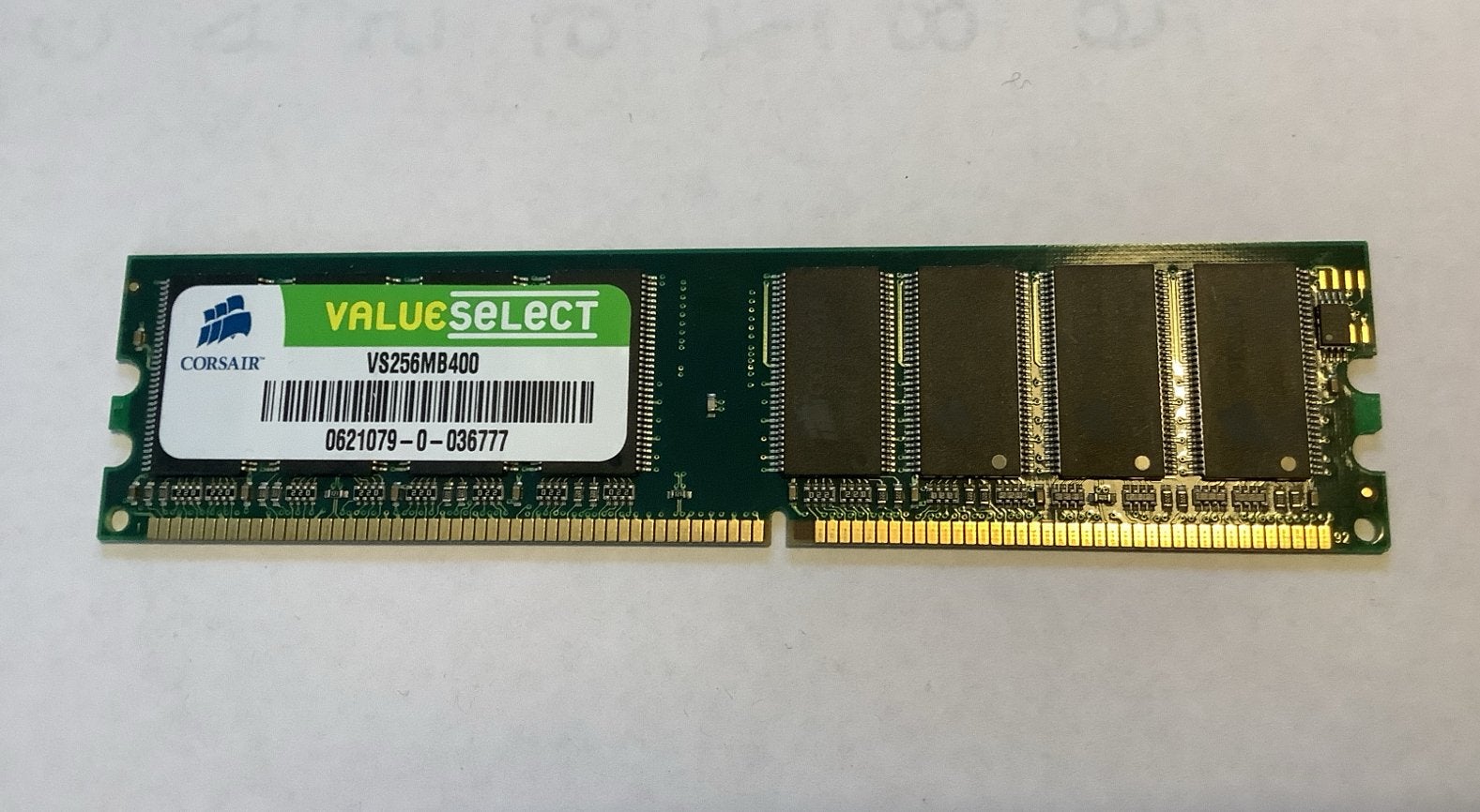 Corsair 256MB DDR400 PC3200 SDRAM Geheugenmodule, Computers en Software, RAM geheugen, Ophalen of Verzenden, DDR, Desktop, Gebruikt