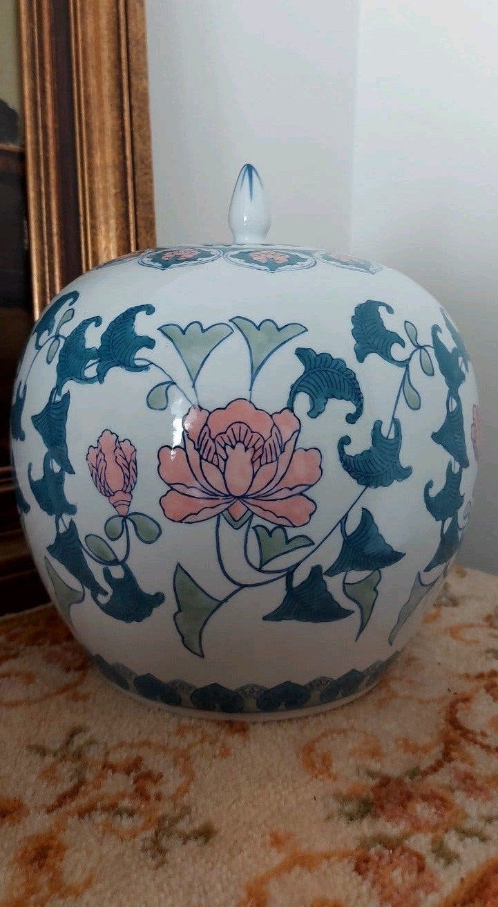 Supermooie! grote chinese gemberpot, Antiek en Kunst, Ophalen of Verzenden
