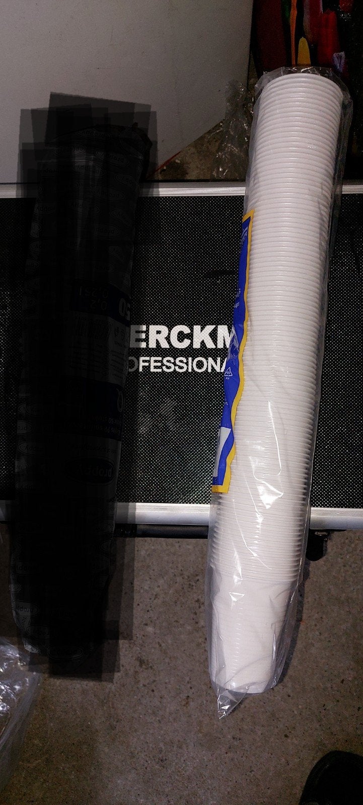 Plastic bekers, Ophalen of Verzenden, Nieuw, Overige materialen, Wit