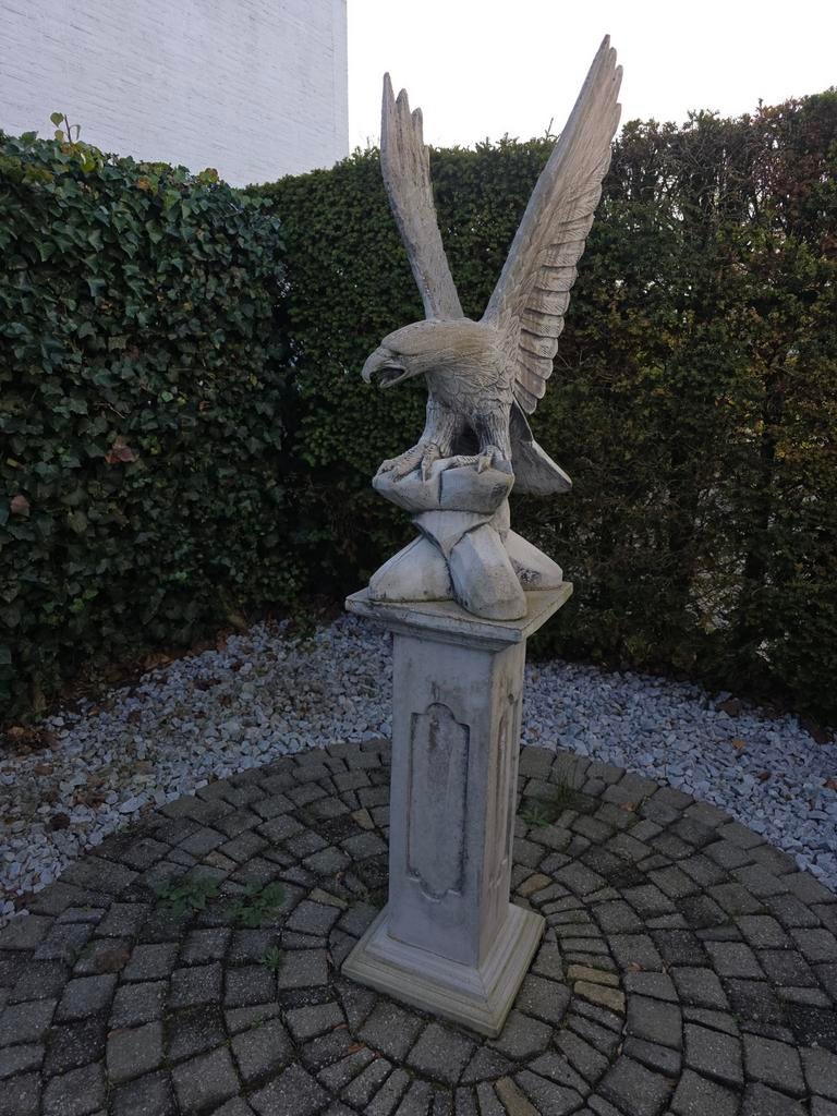 Mooi Tuinbeeld Adelaar - 175x40cm, Tuin en Terras, Tuinbeelden, Ophalen, Nieuw, Beton, Dierenbeeld