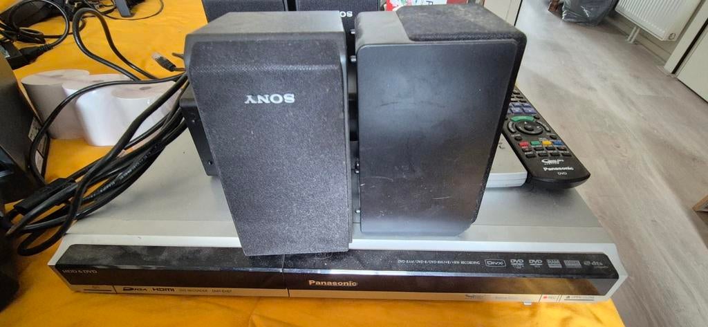 Panasonic DMR-EH57 DVD Recorder met Sony Speakers, Audio, Tv en Foto, Ophalen, Panasonic, Minder dan 40 watt, Dvd-speler