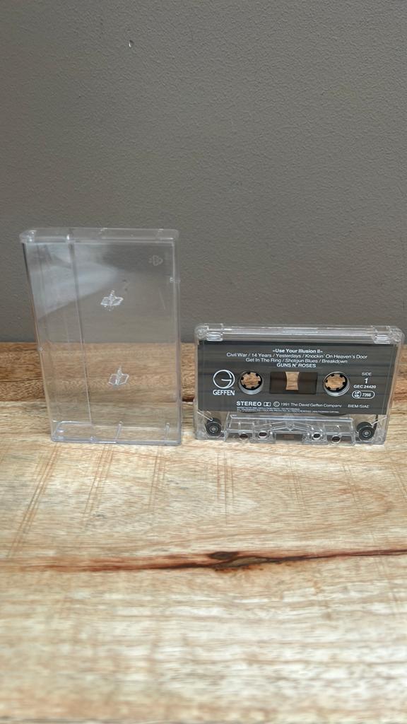 Guns N' Roses - Use Your Illusion II Cassette (zonder hoes), Gebruikt, 1 bandje, Ophalen of Verzenden, Origineel