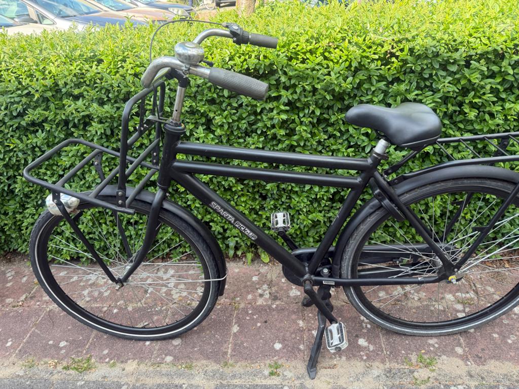 Sparta Pick-up herenfiets 53cm, 3 versnellingen, Sparta, Gebruikt, Versnellingen, Ophalen of Verzenden